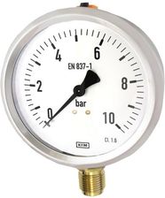 Zdjęcie MANOMETR RADIALNY 1/2" 100MM 10BAR GLICERYNA DOLNY - Rakoniewice