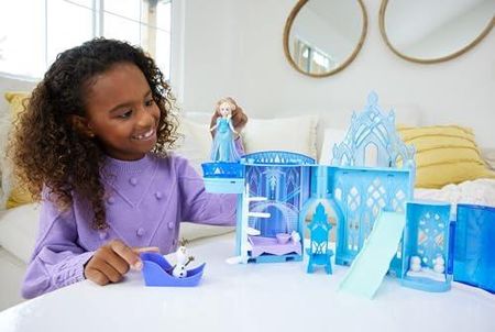 Mattel Disney Frozen Kraina Lodu Zamek Elsy + Mała lalka JDP63 - zdjęcie 3