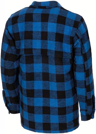 Koszula flanelowa drwala niebiesko-czarna w kratkę XL - zdjęcie 2