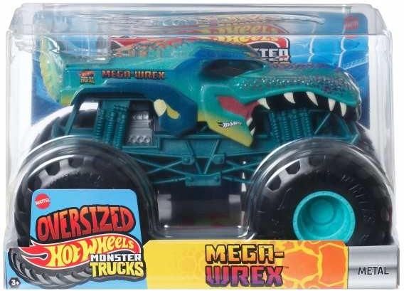 Hot Wheels Monster Truck Oversize 1:24 Wrex FYJ83 JDR03 - Ceny i