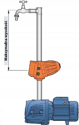 Hydrofor bez zbiornika Plurijet m 4/80 Ep 80L5bar - zdjęcie 2