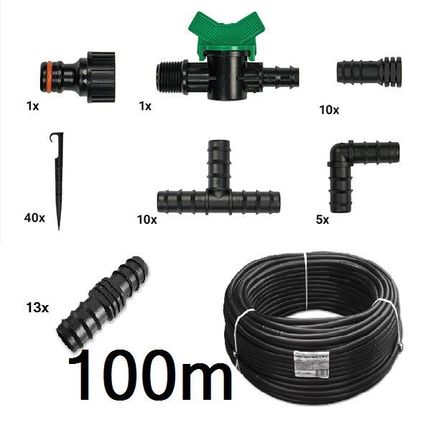 Linia kroplująca 100m wąż nawadniający rozstaw co 33cm 80 gratisów 1,6/H - zdjęcie 4