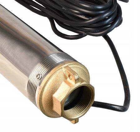 Antypiaskowa Pompa Głębinowa do Studni Wody 5400 l/h Wydajna Mocna 550W 52M - zdjęcie 3