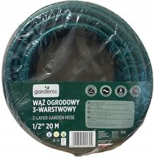 Zdjęcie Gardenic Wąż ogrodowy 3-warstwowy 20 m - Nowe Brzesko