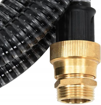 Wąż ssący ogrodowy 25m czarny Pvc 1 (25 mm) Uniwersalny sitkiem - zdjęcie 2