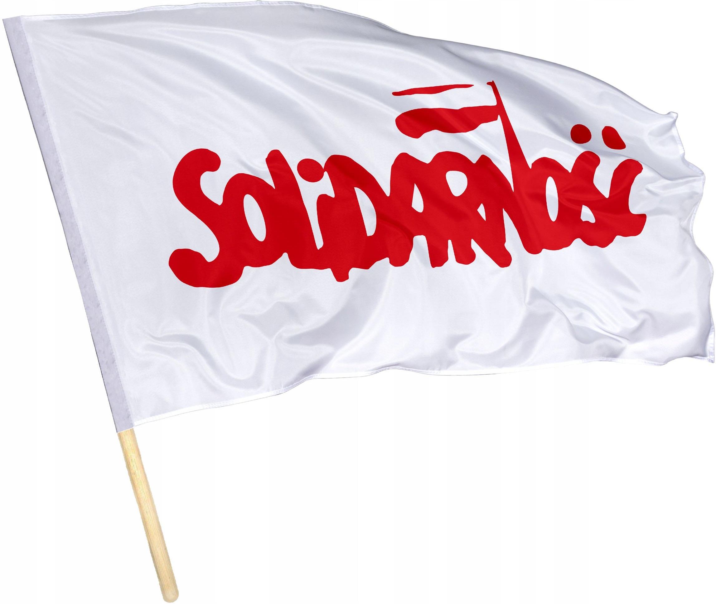 Manufakturaflag Flaga Solidarności Solidarność 112X70cm Strajk Flagi ...