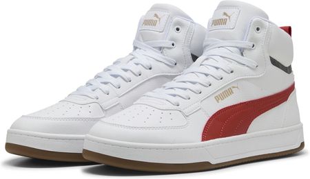 Sneakersy Caven 2.0 Mid PUMA White Red Fire Gum Beige