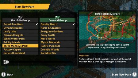 RollerCoaster Tycoon Classic (Gra NS) - zdjęcie 3