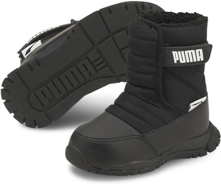Buty zimowe dziecięce Puma Nieve Boot WTR AC INF czarne 38074603