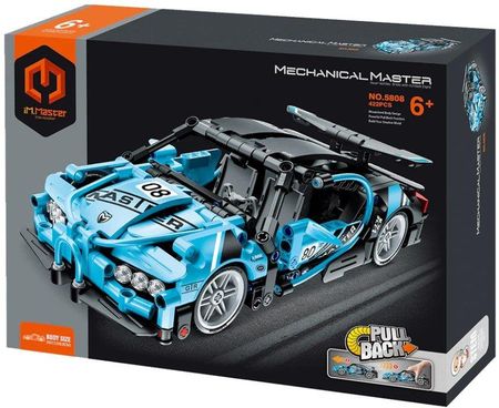 Im.Master Klocki Super Auto Niebieskie 422el.