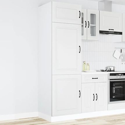 vidaXL Szafka Kuchenna Kalmar Biała Materiał Drewnopochodny (853627)