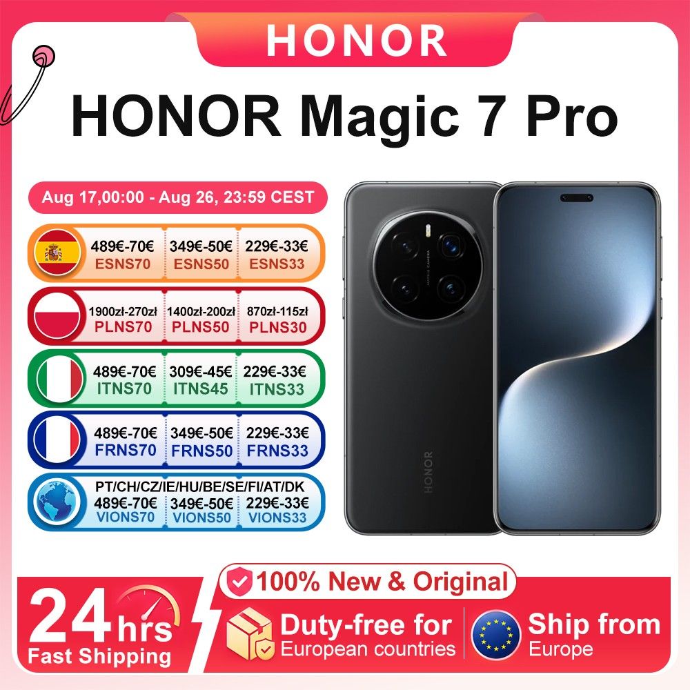 Honor Magic7 Pro 12/512GB Czarny - Cena, opinie na Ceneo.pl