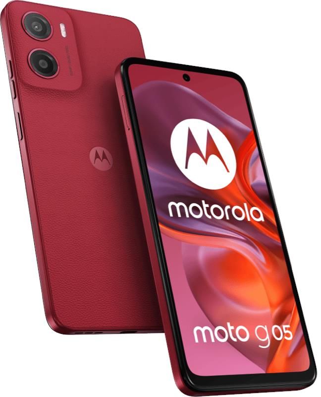 Motorola moto G05 8/128GB Czerwony - Cena, opinie na Ceneo.pl