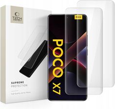 Zdjęcie Tech Protect Szkło Hartowane Glass Uv 2 Pack Xiaomi Redmi Note 14 Pro 4G 5G Plus Poco X7 Clear - Miechów