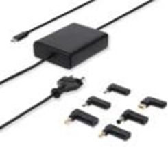 Zdjęcie Nedis notebook-adapter GaN 65 W 5 / 9 / 12 / 15 / 20 V DC (NBAU65110BK) - Mińsk Mazowiecki
