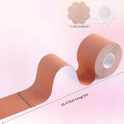 Taśma Do Biustu Modelująca Unosząca Biust Tejpy Boob Tape - zdjęcie 3