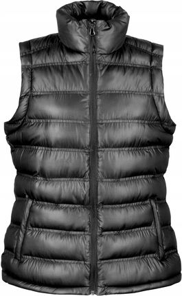 Kamizelka damska Ice Bird rozpinana z kieszeniami Czarny r. XL