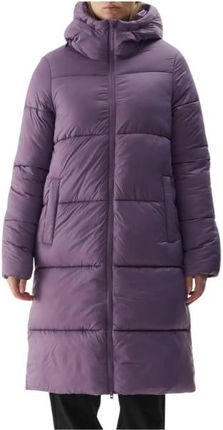 Długi płaszcz 4F puchowy z syntetycznym wypełnieniem damski TDJAF475-50S (M)
