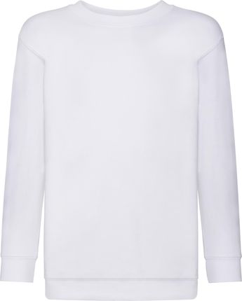 Bluza dziecięca przez głowę bez kaptura Set-In Biały r. 14-15 (164)