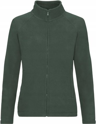 Polar damski rozpinany bez kaptura Butelkowa Zieleń r. 2XL