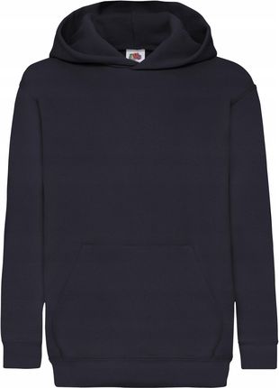 Bluza dziecięca przez głowę z kapturem Hooded Głęboki Granatowy r. 5-6 (116
