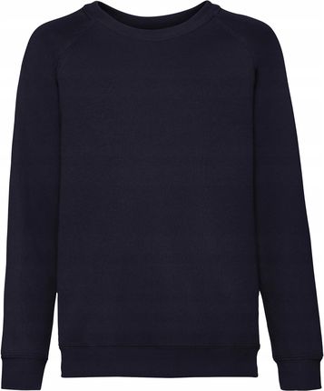 Bluza dziecięca przez głowę bez kaptura Raglan Głęboki Granatowy r. 3-4 (10