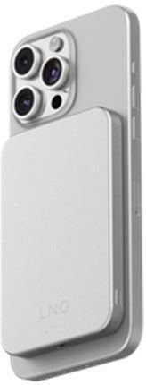 LINQ Powerbank Magnetic Wireless 5.000 mAh srebrny (LQWP052) - zdjęcie 2