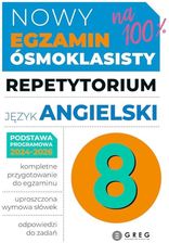 Zdjęcie Nowy Egzamin ósmoklasisty - język angielski. Repetytorium - 2025 Greg - Dęblin