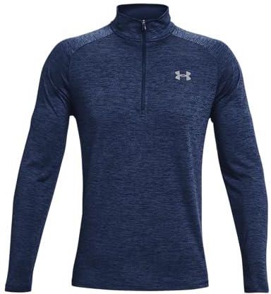 Under Armour Herren Tech 2.0 1/2 Zip, sportliches Longsleeve, schnell trocknendes Langarmshirt für Männer