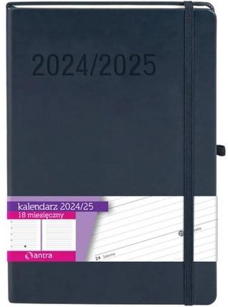 Kal. Minimalizm 2024/2025 B5 TNS 18 m-cy czarny
