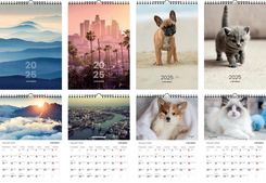 Zdjęcie Kalendarz Ścienny 2025 Top 2000 Mix A4 - Bochnia