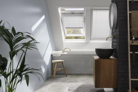 VELUX ŻALUZJA WEWNĘTRZNA PAL MK06 78X118 7001SWL - zdjęcie 3
