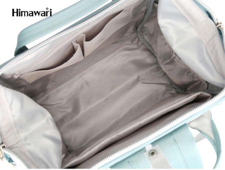Stylowy plecak szkolny pastelowy błękit - Himawari - zdjęcie 5