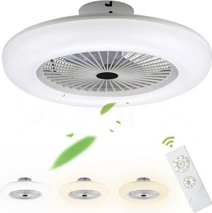 Jopassy oświetlenie wentylatora sufitowego 80w ściemnialny wentylator sufitowy do salonu światła (RL-HG6728-1-BDS)