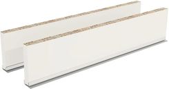 Zdjęcie Fabryka Mebli Rawa Cokół Boczny Z Uszczelką Presto 51X15Cm Płyta Laminowana Biały - Przemyśl