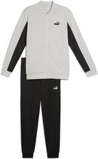 Zdjęcie Męski dres inspirowany koszykówką z poliestru PUMA Glacial Gray - Poznań