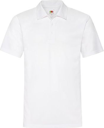 Koszulka męska Performance Polo Biały r. 3XL