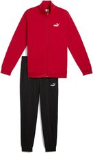 Męskie dres Essentials z poliestru PUMA For All Time Red