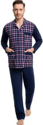 LUNA PIŻAMA MĘSKA ROZPINANA 797