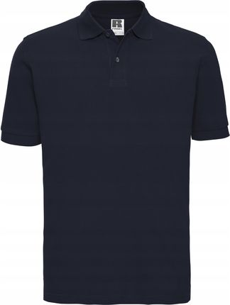 Koszulka męska Polo Classic z krótkim rękawem Francuski Granatowy r. 2XL