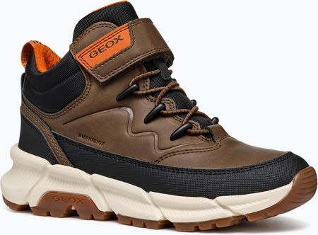 Buty juniorskie Geox Flexyper Plus brown cotto / black | WYSYŁKA W 24H | 30 DNI NA ZWROT Zima 2024