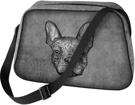 Torebka Na Ramię Grey Bulldog