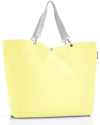 reisenthel shopper XL lemon ice – przestronna torba na zakupy i elegancka torebka w jednym – wykonana z wodoodpornego materiału, Lód cytrynowy, XL, sp