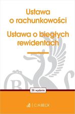 Zdjęcie Ustawa o rachunkowości oraz ustawa o biegłych rewidentach wyd. 39 - Świebodzin