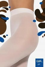 GATTA & WEDEL TIGHTS Microfibre 40 DEN 5-XL / WhiteChoco