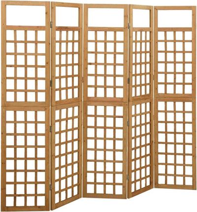 Prolenta Premium Kratownica/Parawan 5el. Z Litego Drewna Jodła 201,5x180cm (31648011)