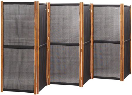 Prolenta Premium 6el. Rozdzielacz Czarny 420x180cm (31918211) - zdjęcie 2