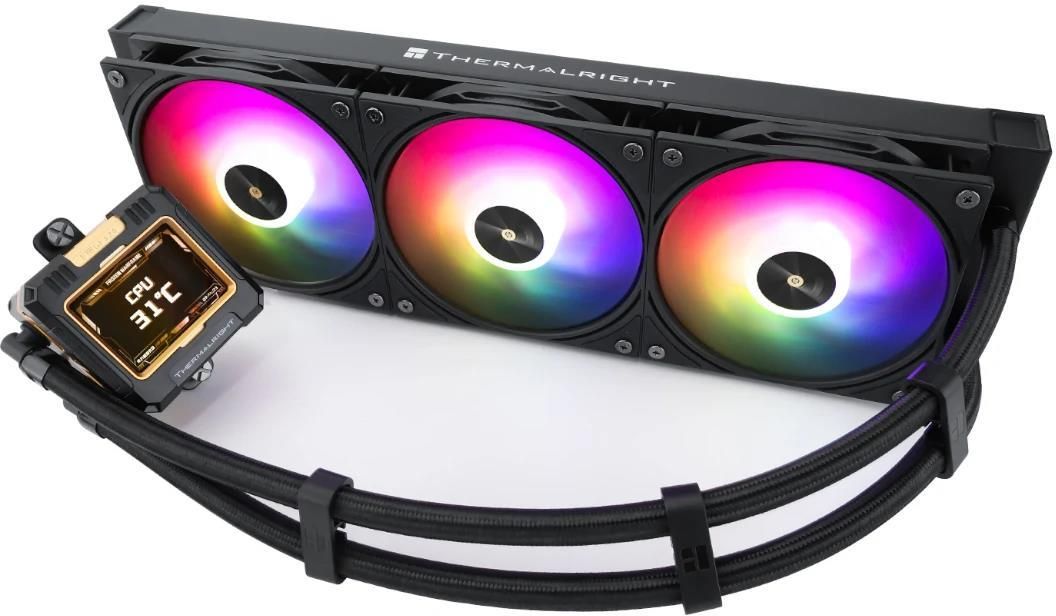 PC用ファン・クーラー Thermalright frozen warframe 360 Thermalright Frozen Warframe 360 ARGB Czarne - Opinie i ceny