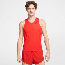Męska koszulka bez rękawów do biegania Dri-FIT ADV Nike AeroSwift - Czerwony - zdjęcie 1