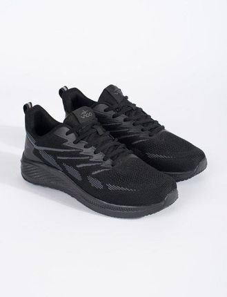 Czarne męskie siatkowe buty sportowe 45